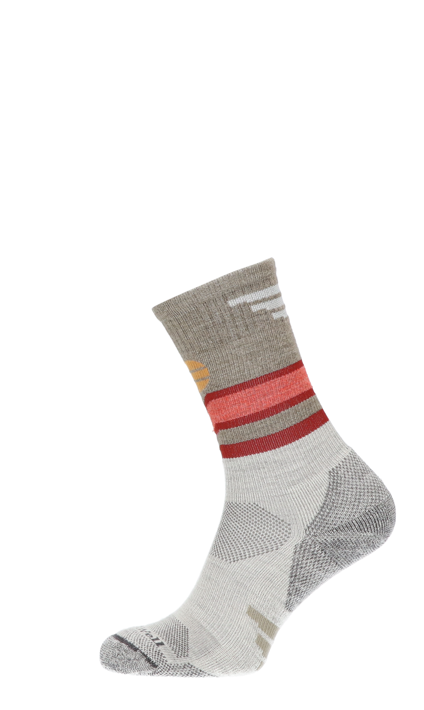 Mountain Beat Crew Damen Wandersocken Klasse 1 Natural
